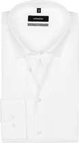 Seidensticker x-slim fit overhemd - wit - Strijkvrij - Boordmaat: 44