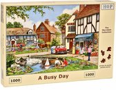Legpuzzel - 1000 stukjes - A Busy Day - House of Puzzles