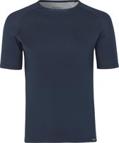 GripGrab - Ride Thermal Korte Mouw Fiets Base Layer Ondershirt Zweethemd - Navy Blauw - Unisex - Maat XL