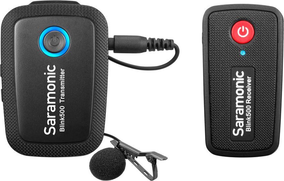 Saramonic Blink 500 B1 1 lavalier zender met ontvanger voor camera mt 3.5mm mini jack
