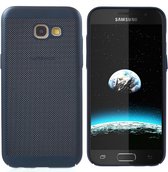 Hoes Mesh Holes voor Samsung A3 2017 Blauw