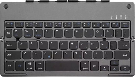 Mini clavier Bluetooth grosses touches compatible avec Android, PC et Apple