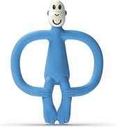 Bijtring - MatchStick Monkey no tail teether Blue