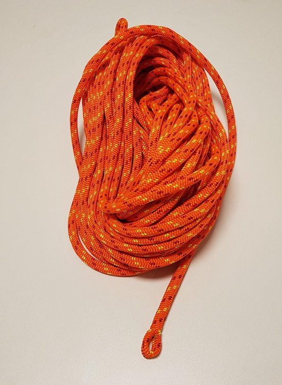 PETZL FLOW 11,6 mm 1 oog Oranje Timber Rope 35 meter