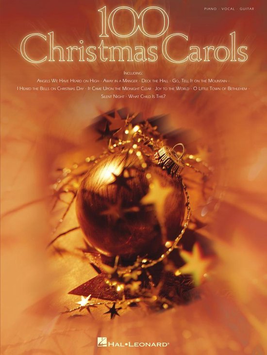 100 Christmas Carols Songbook - cover
