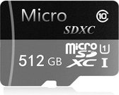 Geheugenkaart - Ultra Micro SDXC 512GB - UHS1 & A1 - met adapter - Geschikt voor camera