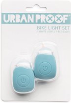 Urban Proof fietslampjes LED silicoon Icy blue