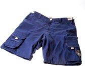 Beckum Korte broek navy EBKB01 maat M taille 50 W34