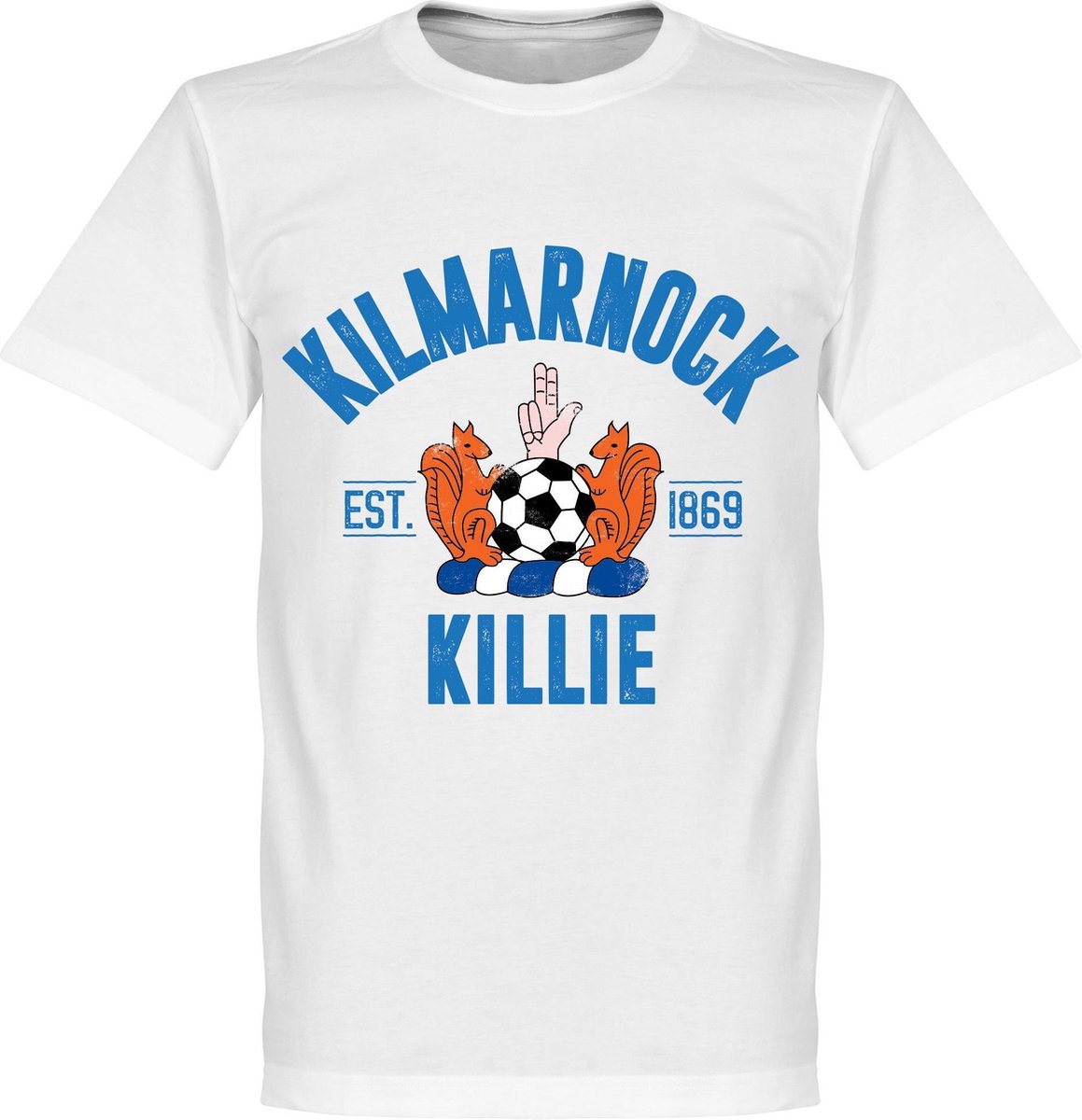 Kilmarnock Established T-Shirt - Wit - XXXL
