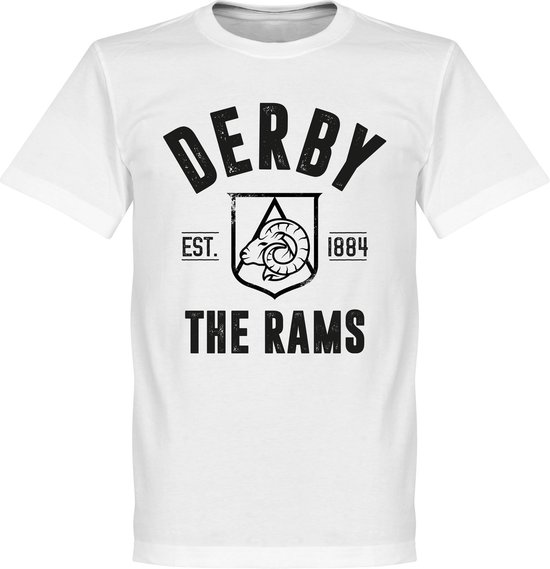 Derby Established T-Shirt - Wit