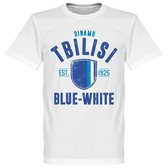 Dinamo Tbilisi Established T-Shirt - Wit - XXXL