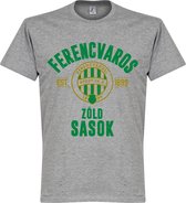 Ferencvaros Established T-Shirt - Grijs - L