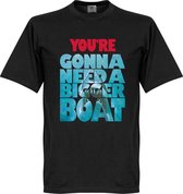 You're Going To Need A Bigger Boat Jaws T-Shirt - Zwart - XXXXL
