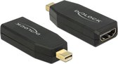 DeLOCK premium Mini DisplayPort naar HDMI actieve adapter - DP 1.2 / HDMI 1.4 (4K 30Hz) / zwart