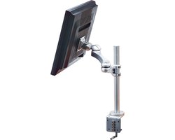 Roline premium bureaubeugel voor monitoren tot 32 inch / full motion / zilver