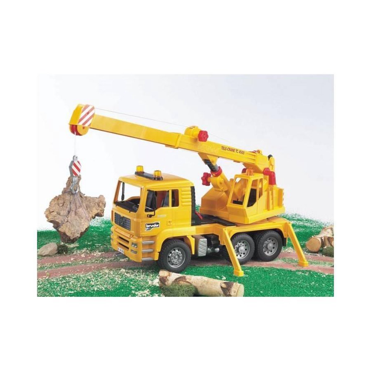 Bruder MAN kraanwagen - schaal 1:16 - speelgoedvoertuig — afbeelding 5