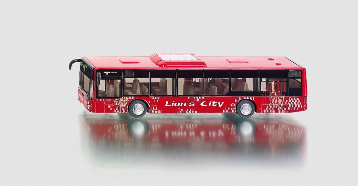 SIKU Super Stadbus MAN Lions-City: 1:50 model met openende deuren thumbnail 4
