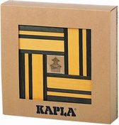 KAPLA Kleur + Voorbeeldboek - 40 Plankjes - Geel & Groen