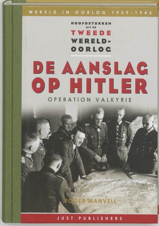 Cover van het boek 'De aanslag op Hitler' van R. Manvell
