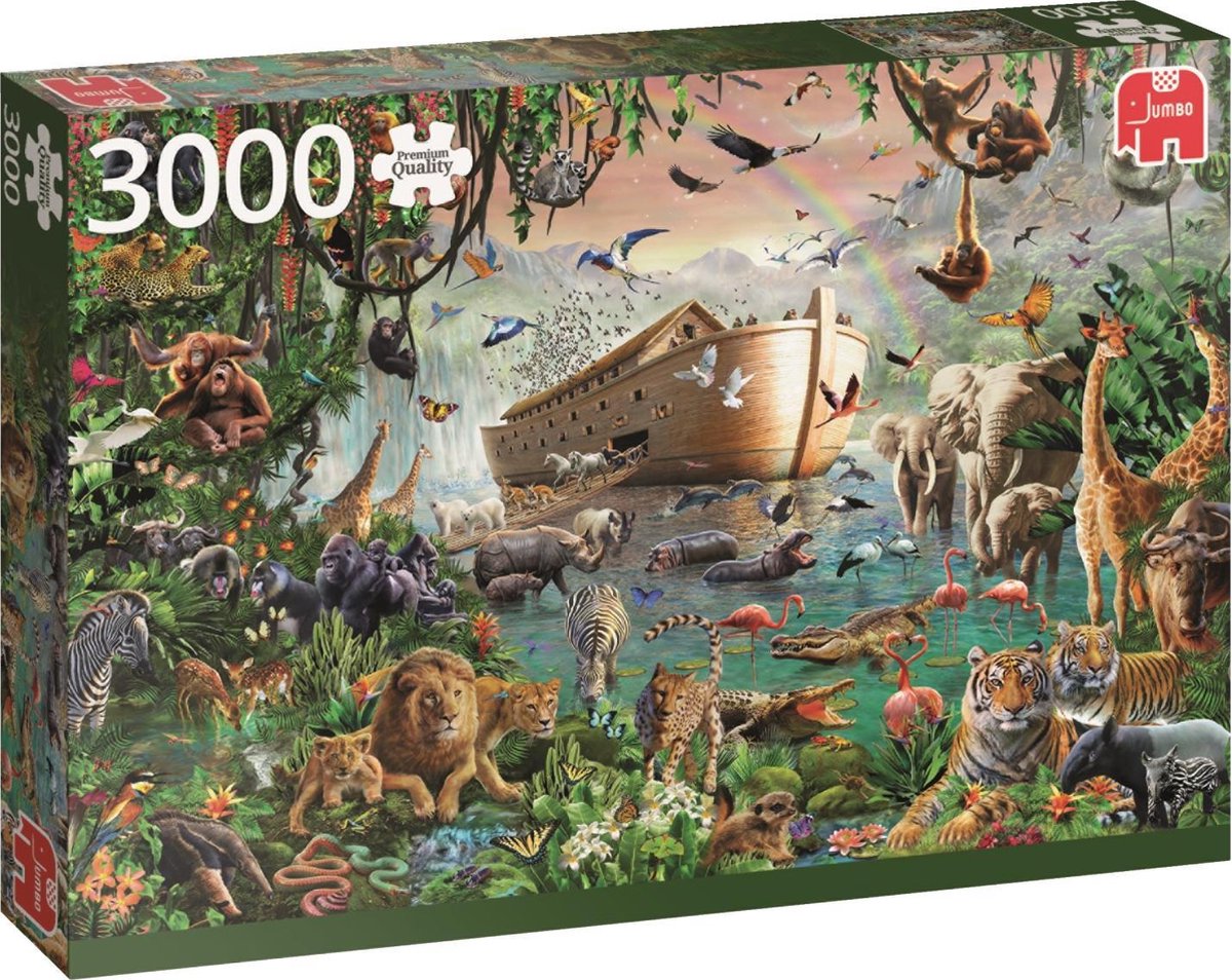 Jumbo Premium Collection Puzzel Ark van Noah - Legpuzzel - 3000 stukjes
