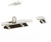 Dulimex Profielschuif PS 640B messing vernikkeld vlak model 25 x 40mm 0412.220.2540 (Prijs per 2 stuks)