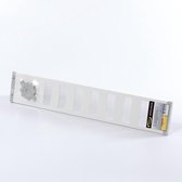 Gavo Schuifrooster met vliegengaas aluminium wit 50 x 9cm (Prijs per stuk)
