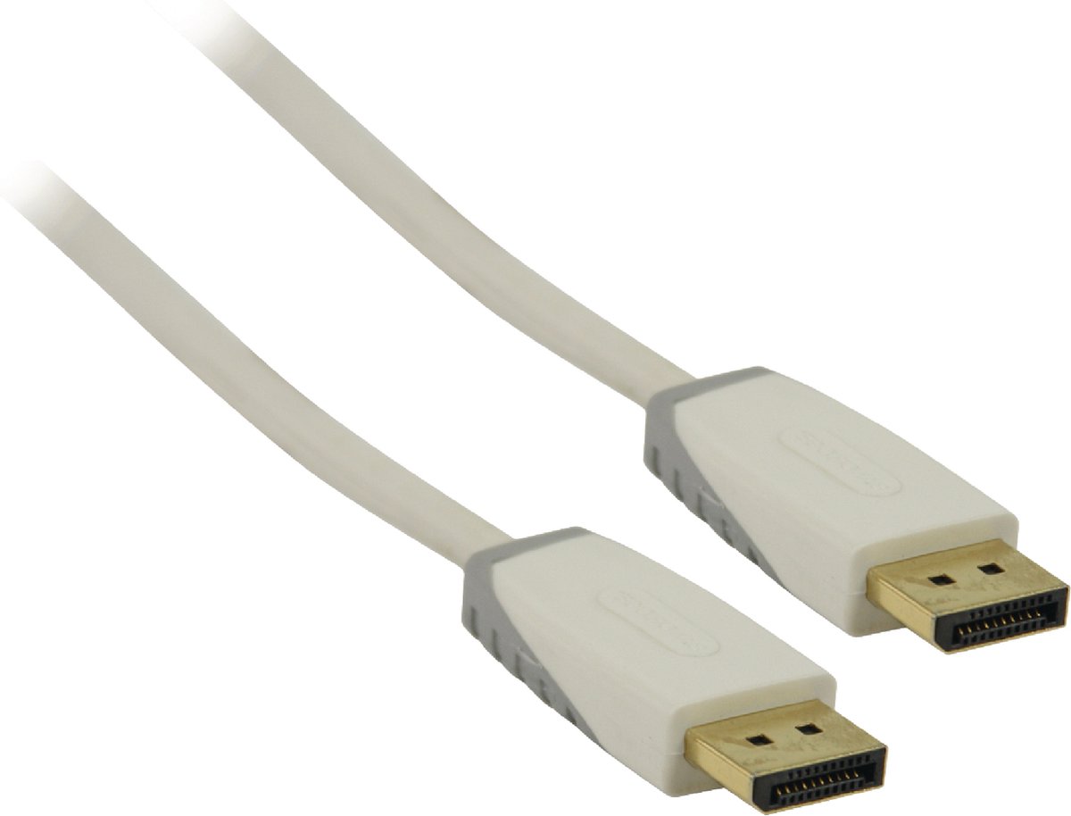 Bandridge DisplayPort - DisplayPort kabel - wit - 3 meter