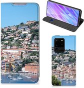 Geschikt voor Samsung Galaxy S20 Ultra Book Cover Frankrijk