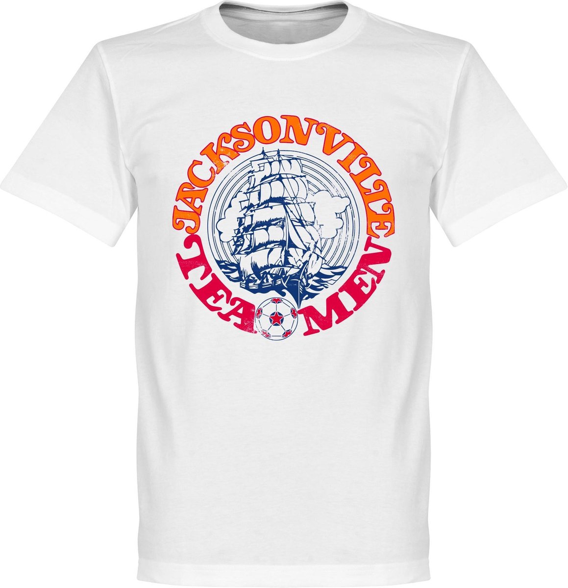 1159x1200.jpg Jacksonville Tea Men T-Shirt - Wit - M - Afbeelding 1