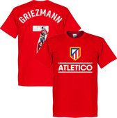 Atletico Madrid Griezmann 7 Gallery Team T-Shirt - Rood - XXXL