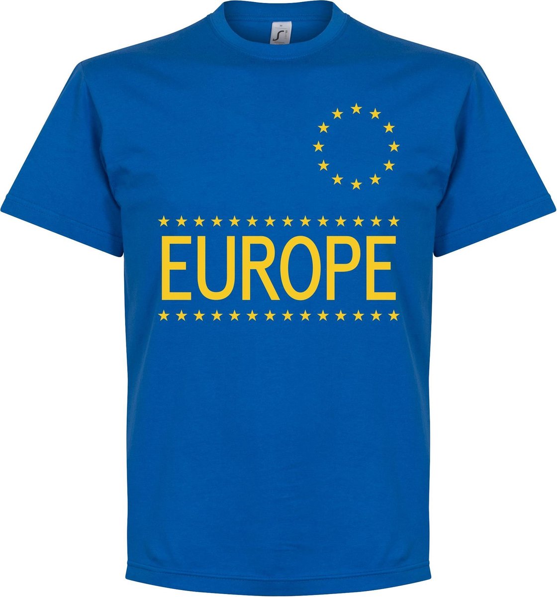 Team Europe T-shirt - Blauw - XL