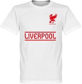Liverpool Team T-Shirt - Wit - XXXXL