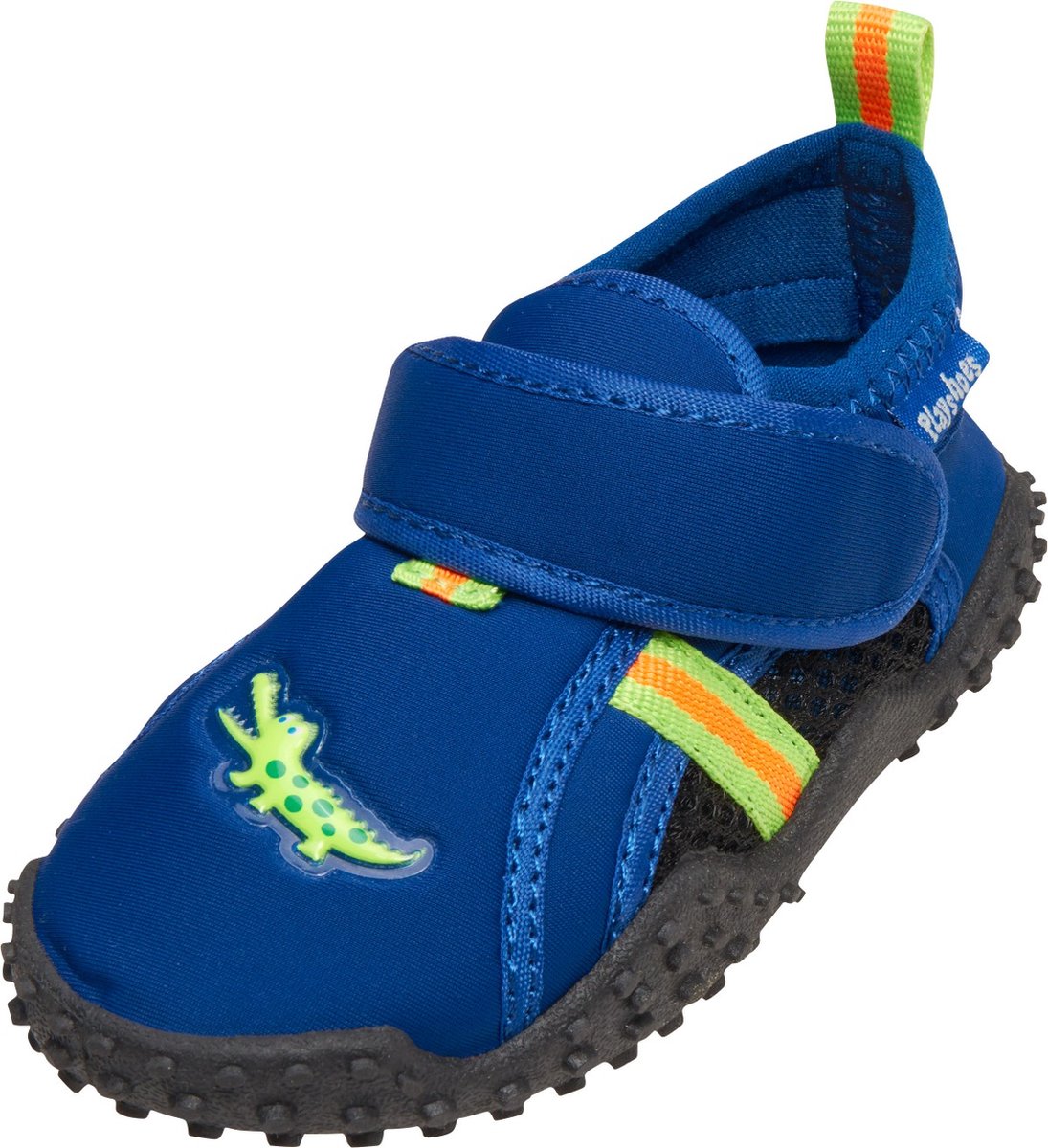 Playshoes - UV-waterschoenen voor jongens - Krokodil - Blauw / groen - maat 20-21EU