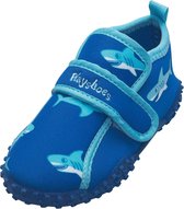 Playshoes UV strandschoentjes Kinderen Shark - Blauw - Maat 18/19