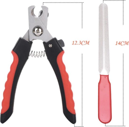 WiseGoods - Premium Honden Nagelschaar - Nagelknipper Huisdier - Cutter met Sikkel - RVS - Grooming - Schaar - Clippers - Hond