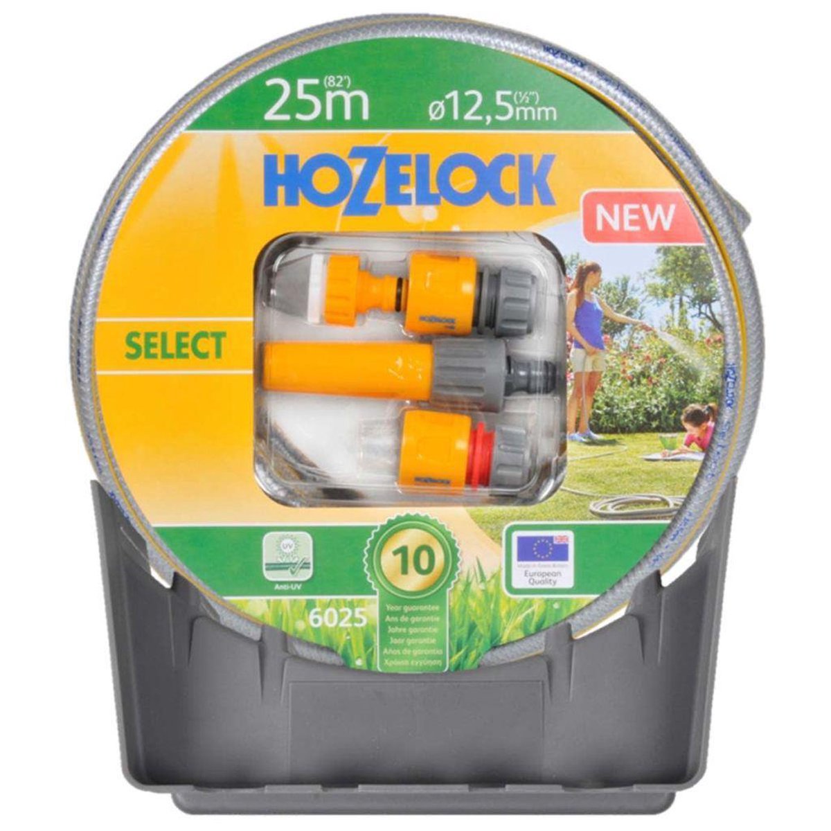 Hozelock Tuinslangstarterset Select met slanghanger 25 m 6025P1240