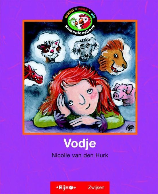 Cover van het boek 'Vodje' van N. van den Hurk