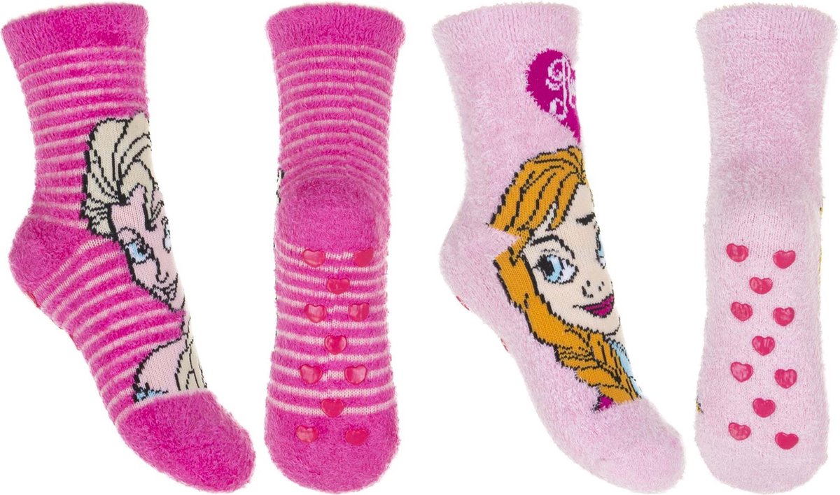 Disney Frozen Meisjes Sokken Feather 2 paar - Maat 23-26 - Disney Frozen