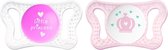 Chicco 00075121110000 fopspeen Ultra soft pacifier Rond Silicone Roze