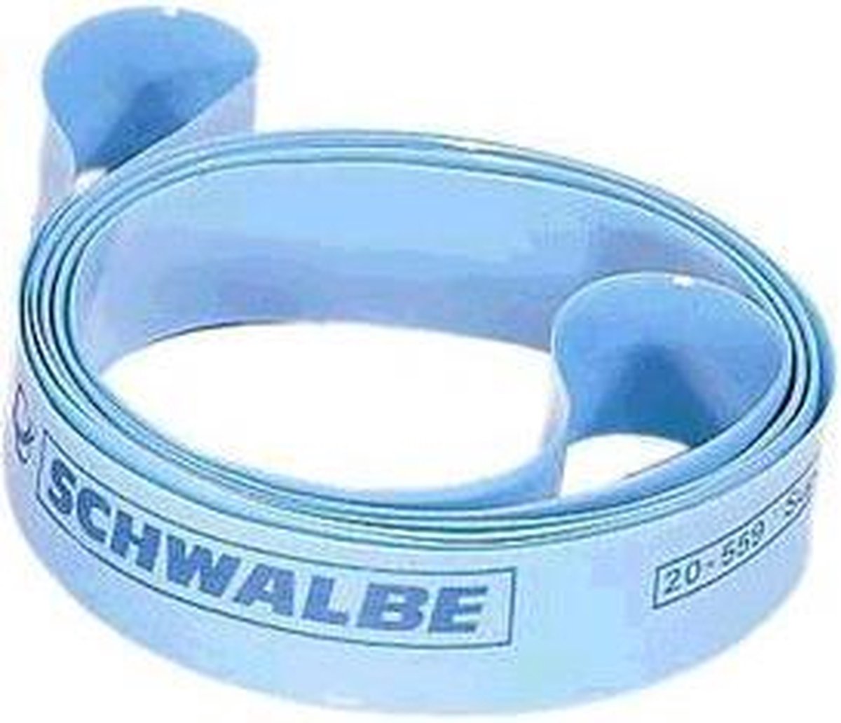 Bande De Jante Schwalbe Super HP 28 (14-622) - Haute Pression, Largeur 14 Mm, Couleur Bleue