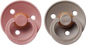 Bibs fopspeen - maat 3 18-24 maanden - 2 stuks - woodchuck + dark oak