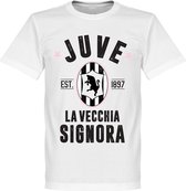 Juventus Established T-Shirt - Wit  - L