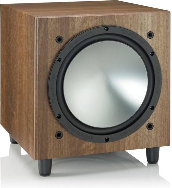 Monitor Audio BRONZE W10 Actieve Subwoofer Walnoot