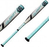 Louisville - Softball Knuppel - Quest 20 - Fastpitch - Groen/Wit - 31 inch/19 ounce (-12)