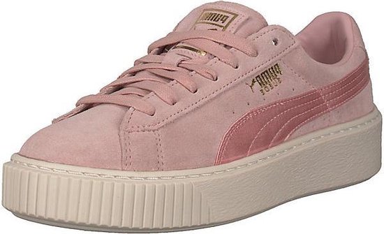 Mijnwerker Herformuleren draadloos Puma sneakers - zacht roze - maat 41 | bol.com