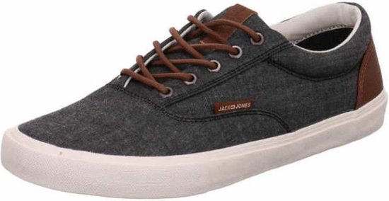 JACK\u0026JONES FOOTWEAR Donkergrijze Lage Schoenen Vision Classic | bol.com