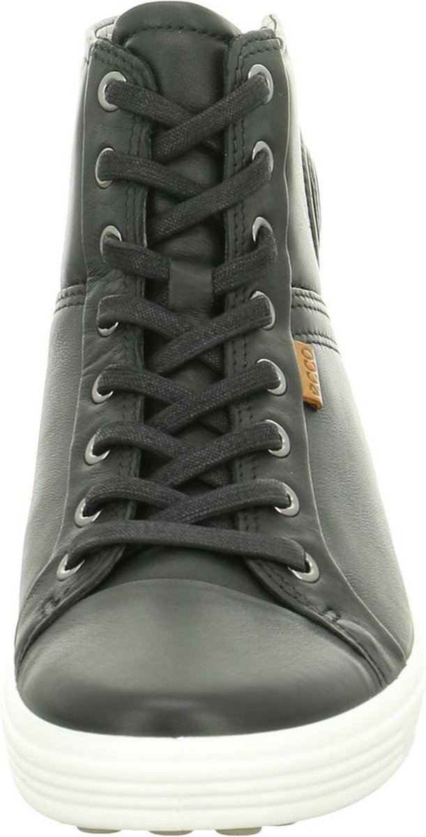 ECCO Soft 7 W Dames Sneakers - Zwart - Maat 40 | bol.com