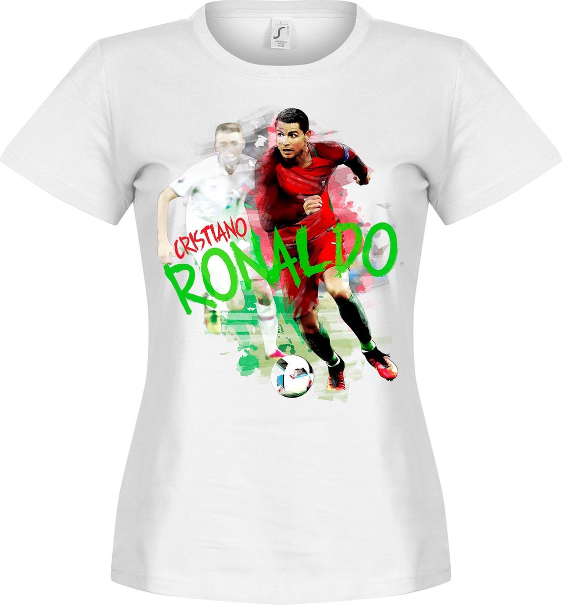 1115x1200.jpg Ronaldo Motion T-Shirt - Dames - XL - 14 - Afbeelding 1