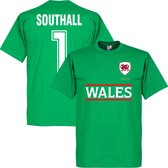Wales Southall 1 Team T-Shirt - Groen - M