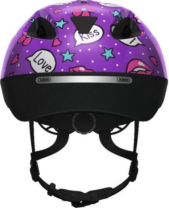 Abus Smooty 2.0 Fietshelm - Maat S (45-50 cm) - purple kisses van ABUS — afbeelding 2